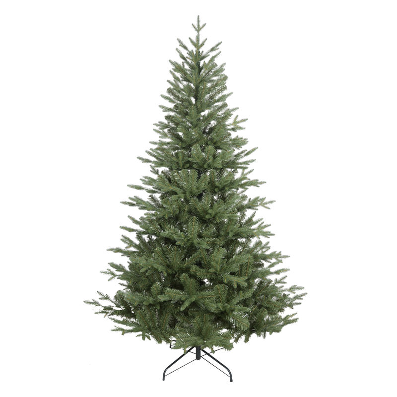 Dellonda DH46 Artificial Hinged Christmas Tree 7ft(210cm)