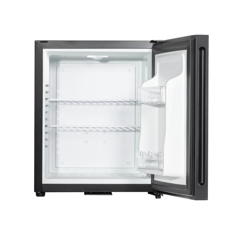 Baridi DH57 Mini Drinks & Wine Fridge with Wire Shelves, LED Light & Security Lock 25L - Black - additional view 3