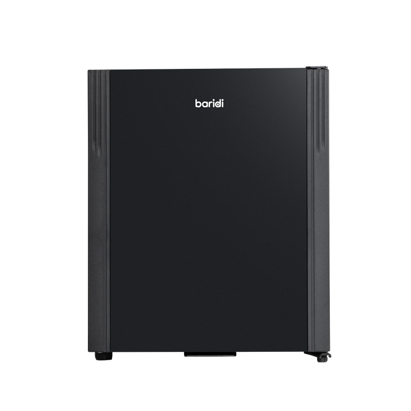 Baridi DH57 Mini Drinks & Wine Fridge with Wire Shelves, LED Light & Security Lock 25L - Black - additional view 2