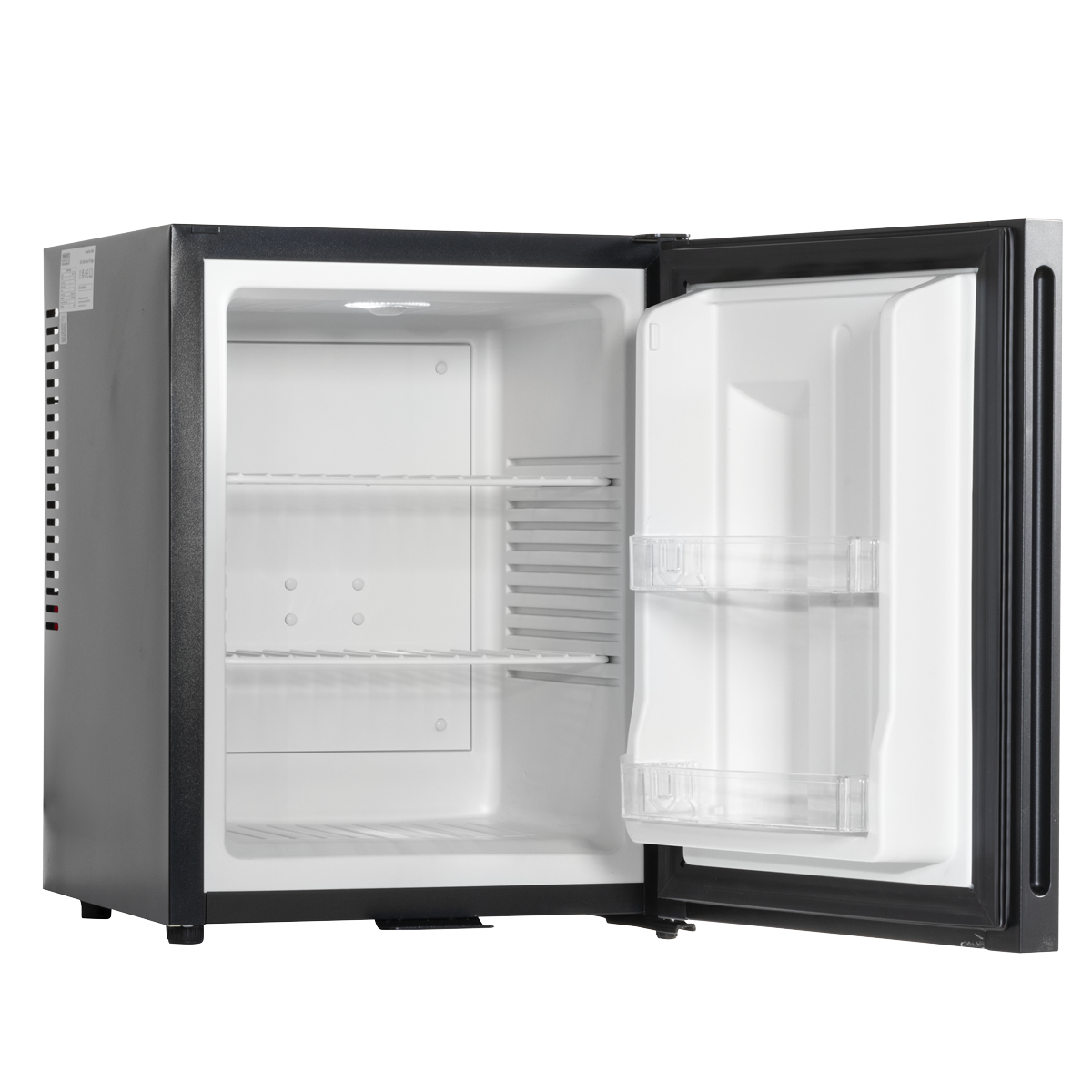 Baridi DH58 Mini Drinks & Wine Fridge with Wire Shelves, LED Light & Security Lock 35L - Black - additional view 2