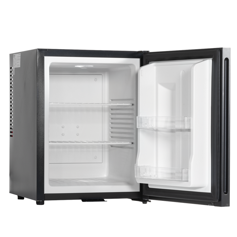 Baridi DH58 Mini Drinks & Wine Fridge with Wire Shelves, LED Light & Security Lock 35L - Black - additional view 2