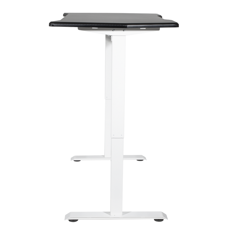 Dellonda DH70 Single Motor Ultra-Quiet Adjustable-Height Electric Sit/Stand Desk - Carbon Fibre Effect - additional view 6