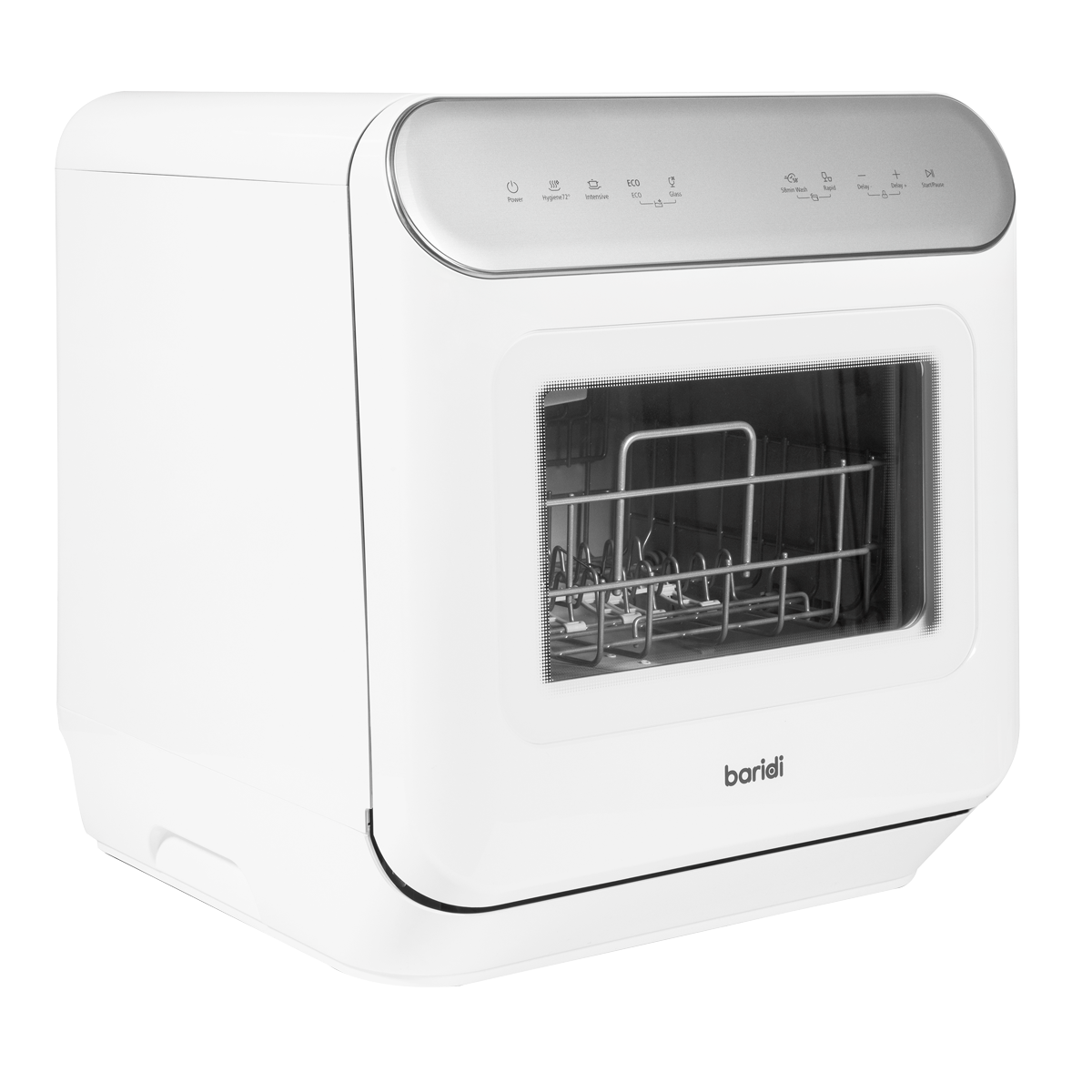 Baridi DH72 Tabletop Dishwasher 3 Place Settings 6L Capacity