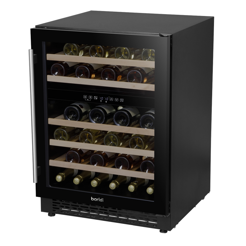 Baridi DH79 46 Bottle Dual Zone Undercounter/Freestanding Fridge with Digital Touch Screen Controls - additional view 9