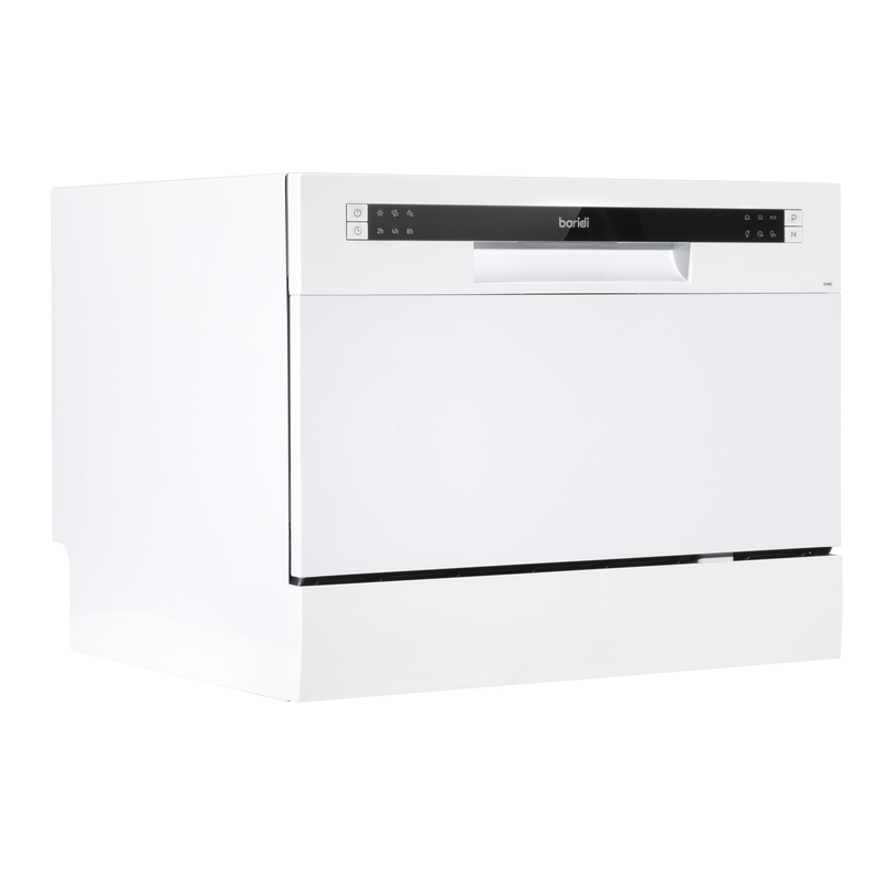 Baridi DH83 Tabletop Dishwasher 6 Place Settings 6.5L Capacity - White