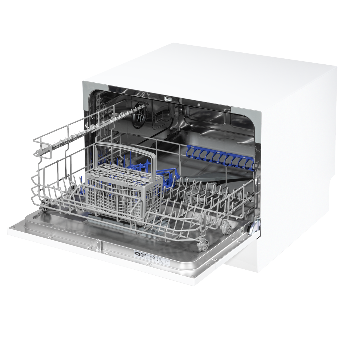 Baridi DH83 Tabletop Dishwasher 6 Place Settings 6.5L Capacity - White - additional view 10
