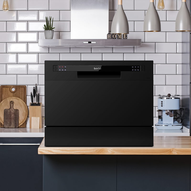 Baridi DH85 Tabletop Dishwasher 6 Place Settings 6.5L Capacity - Black - additional view 16