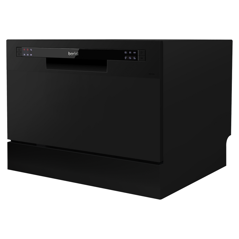 Baridi DH85 Tabletop Dishwasher 6 Place Settings 6.5L Capacity - Black - additional view 14