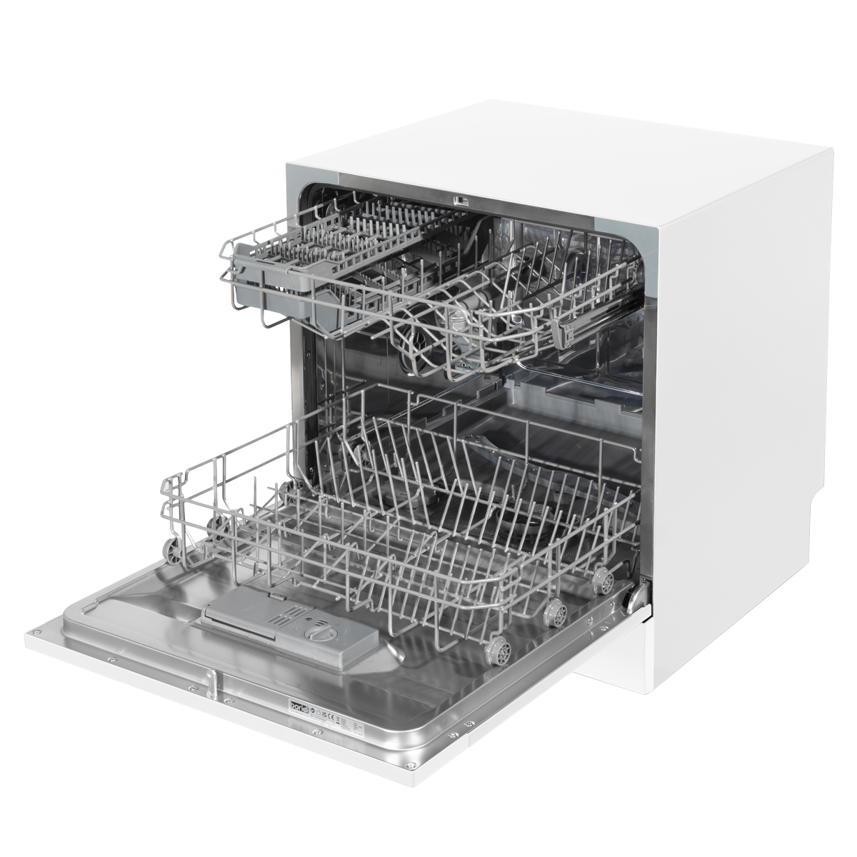 Baridi DH86 Tabletop Dishwasher 8 Place Settings 8L Capacity - White - additional view 8
