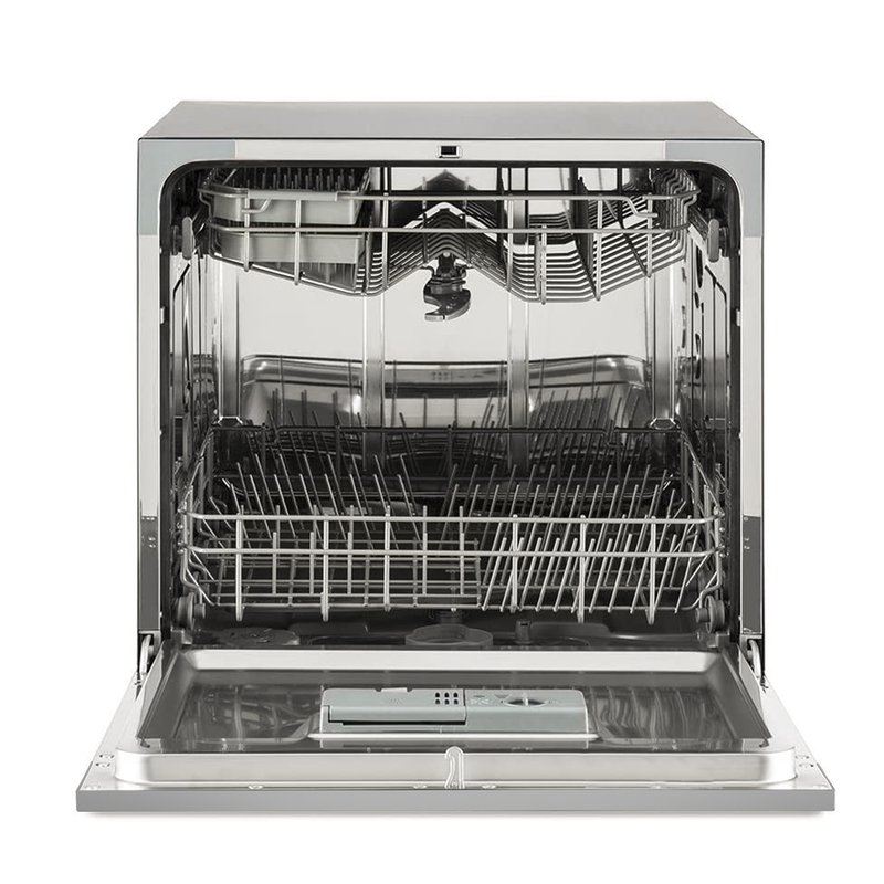 Baridi DH87 Tabletop Dishwasher 8 Place Settings 8L Capacity - Silver - additional view 12