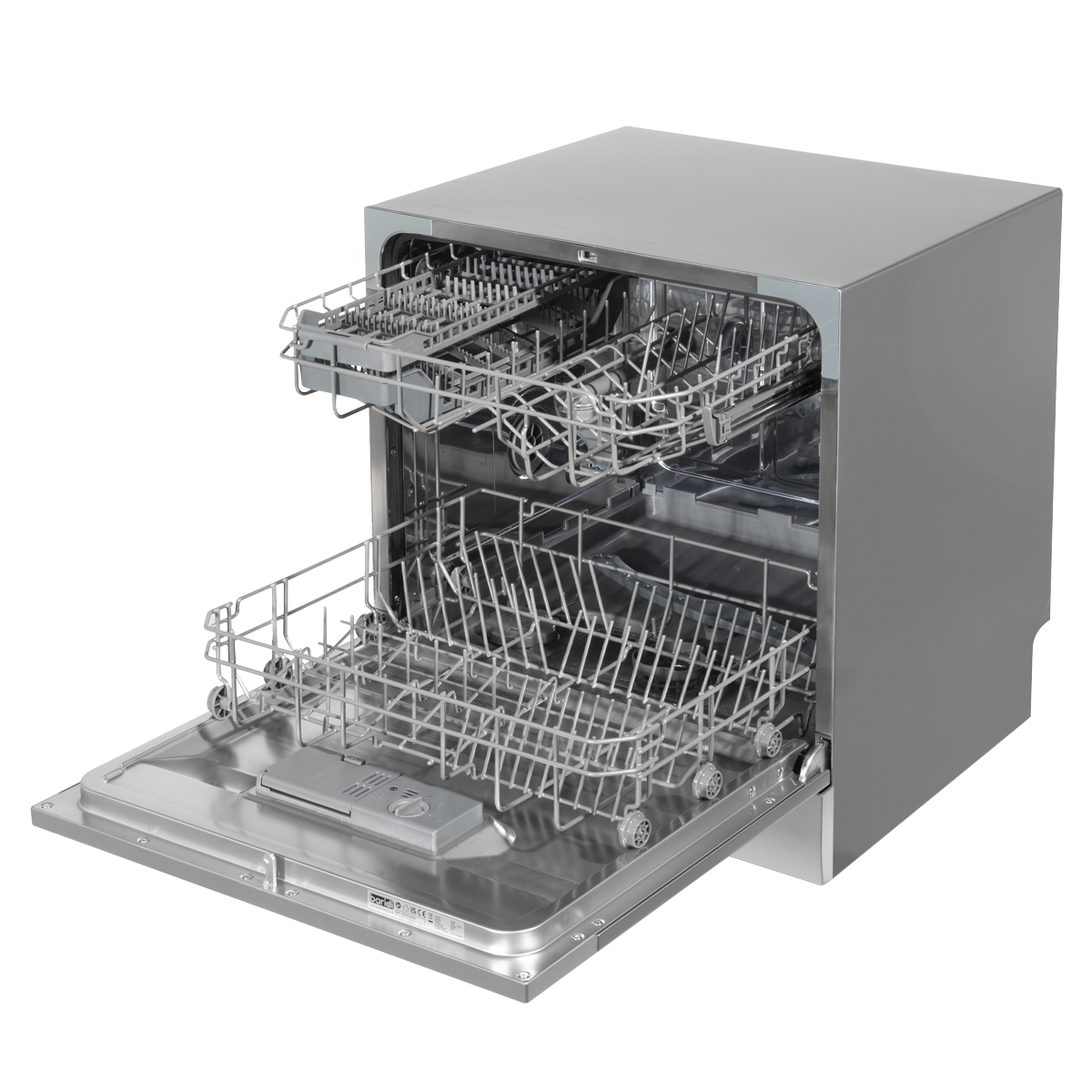 Baridi DH87 Tabletop Dishwasher 8 Place Settings 8L Capacity - Silver - additional view 6