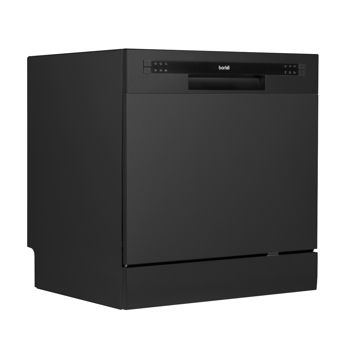 Baridi DH88 Tabletop Dishwasher 8 Place Settings 8L Capacity - Black