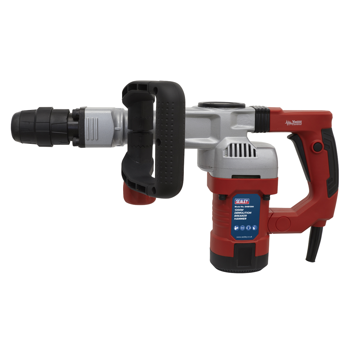 Sealey DHB1300 SDS MAX Demolition Breaker Hammer 1300W/230V - additional view 3