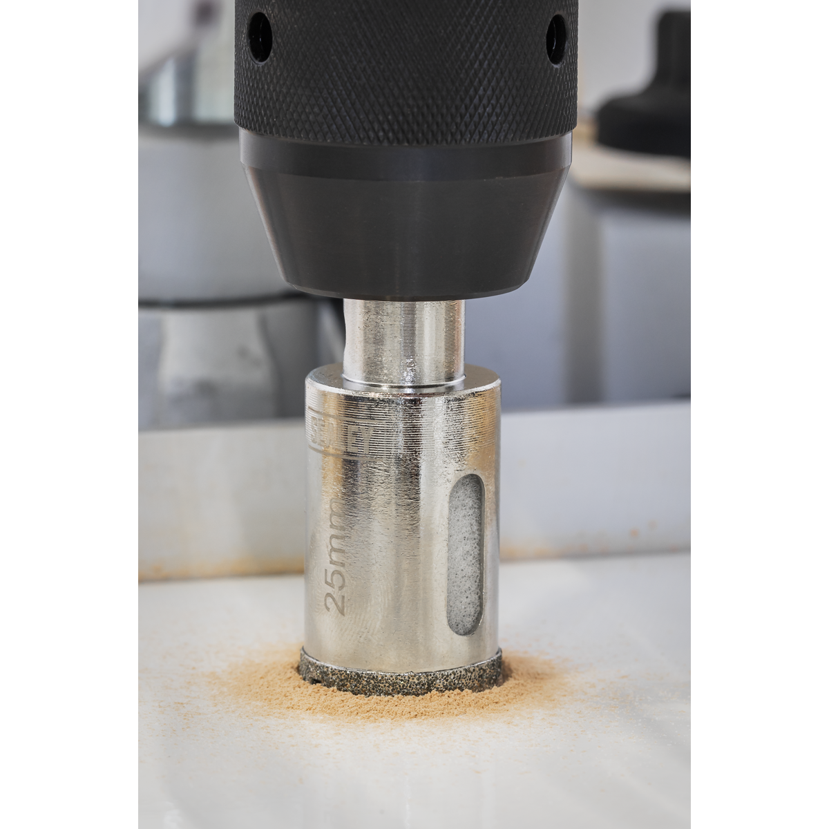 Sealey DHS25 Electroplated Diamond Hole Saw 25mm - additional view 6
