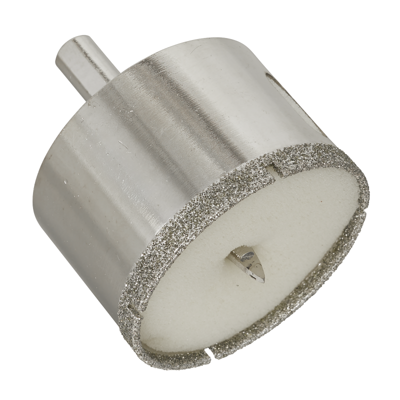 Sealey DHS60 Electroplated Diamond Hole Saw 60mm - additional view 2