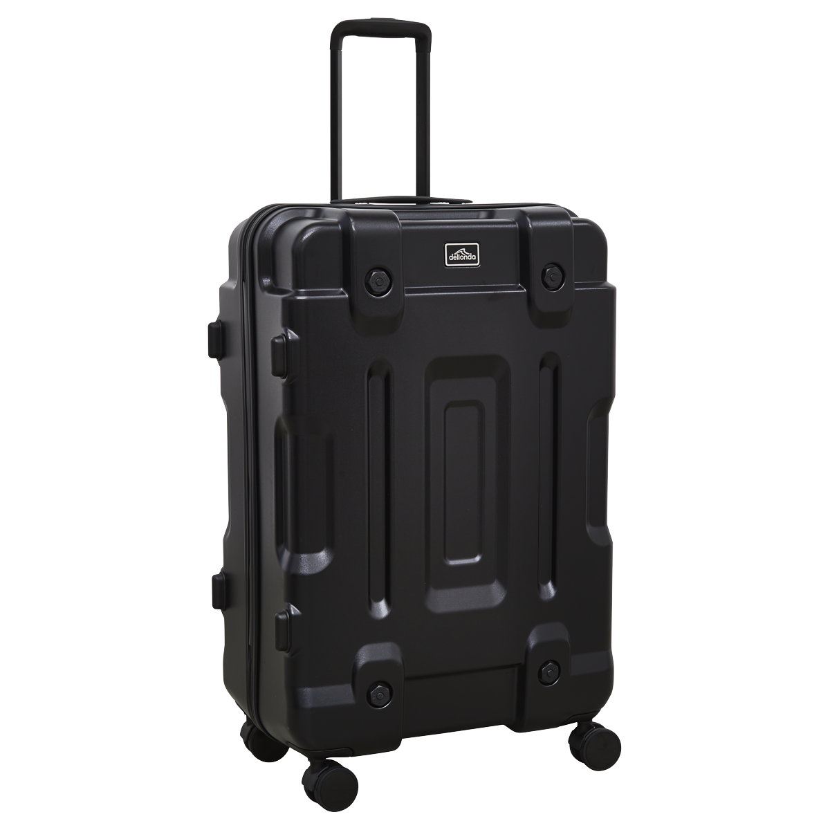 Dellonda DL10 Lightweight ABS Luggage Set 3pc - Black - additional view 9