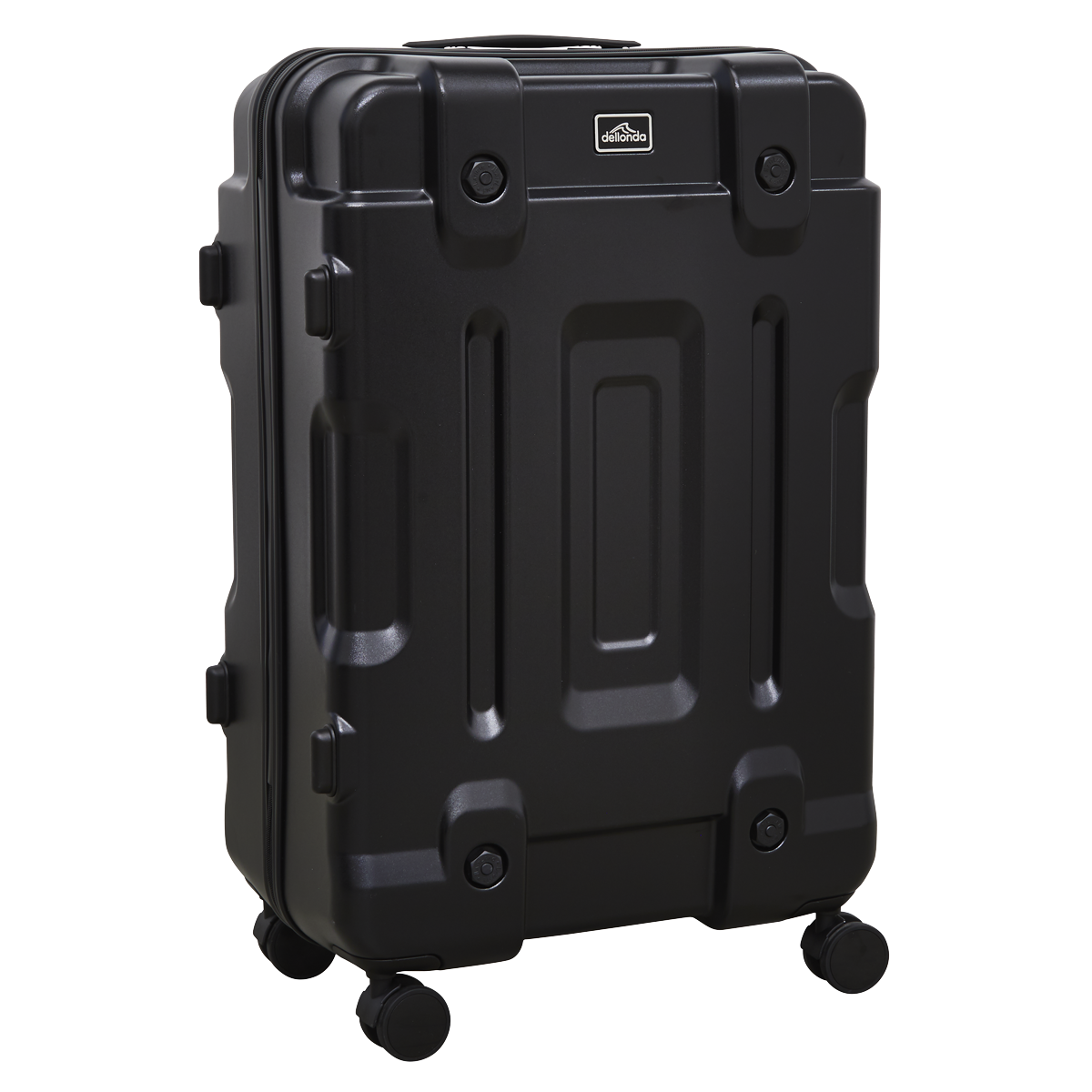 Dellonda DL10 Lightweight ABS Luggage Set 3pc - Black - additional view 10