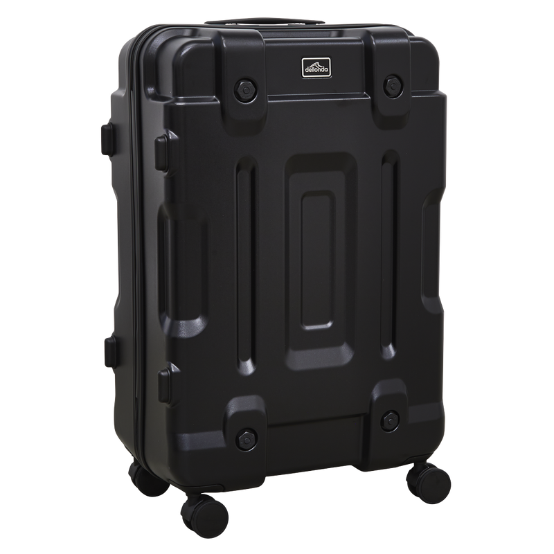 Dellonda DL10 Lightweight ABS Luggage Set 3pc - Black - additional view 10
