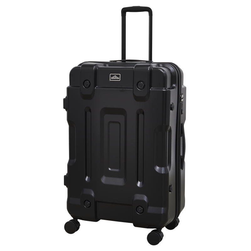 Dellonda DL10 Lightweight ABS Luggage Set 3pc - Black - additional view 11