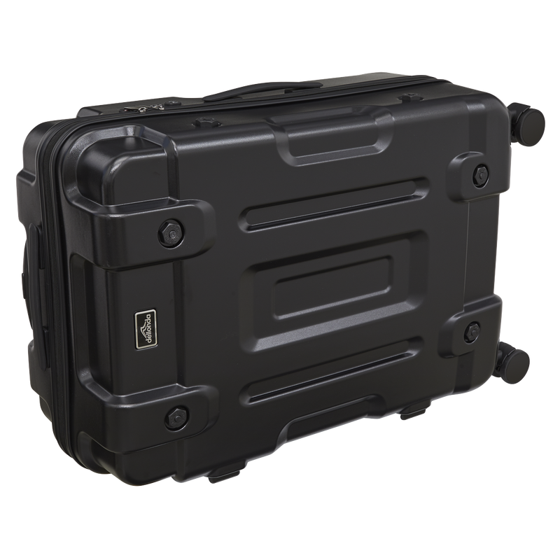 Dellonda DL10 Lightweight ABS Luggage Set 3pc - Black - additional view 12