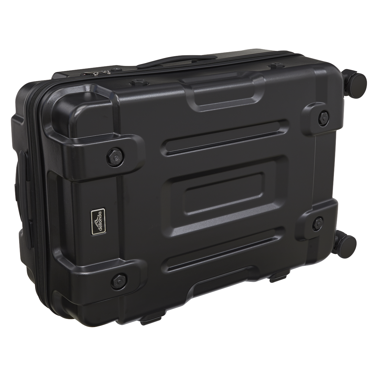 Dellonda DL10 Lightweight ABS Luggage Set 3pc - Black - additional view 12