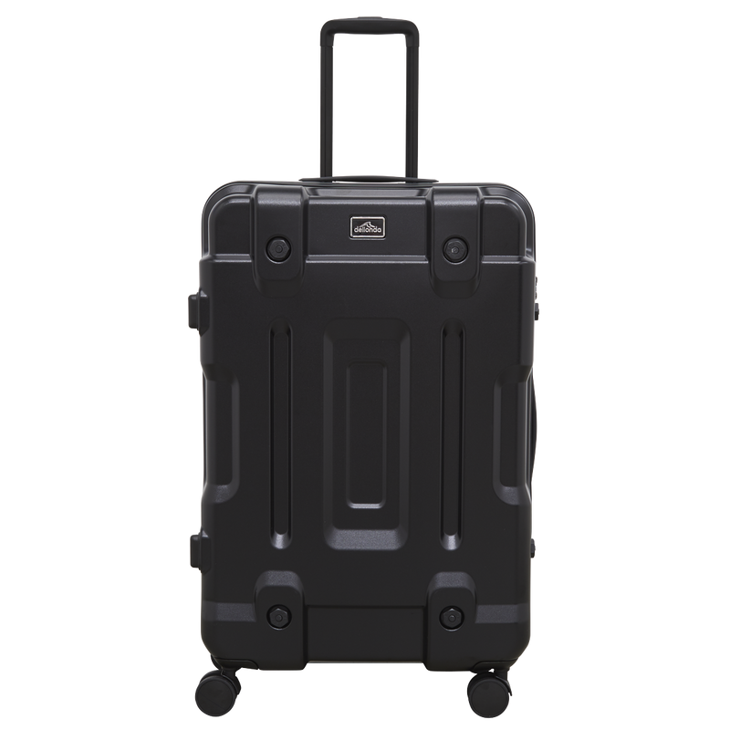 Dellonda DL10 Lightweight ABS Luggage Set 3pc - Black - additional view 8