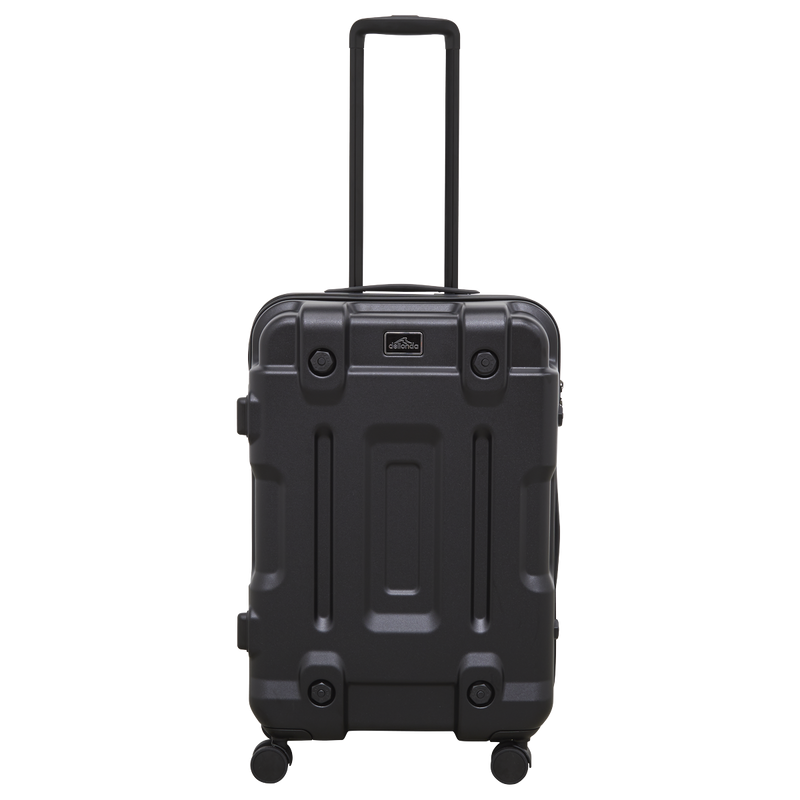 Dellonda DL10 Lightweight ABS Luggage Set 3pc - Black - additional view 7