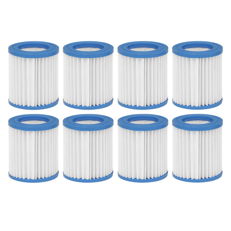 Dellonda DL117 Swimming Pool Filter Cartridge - Pack of 8