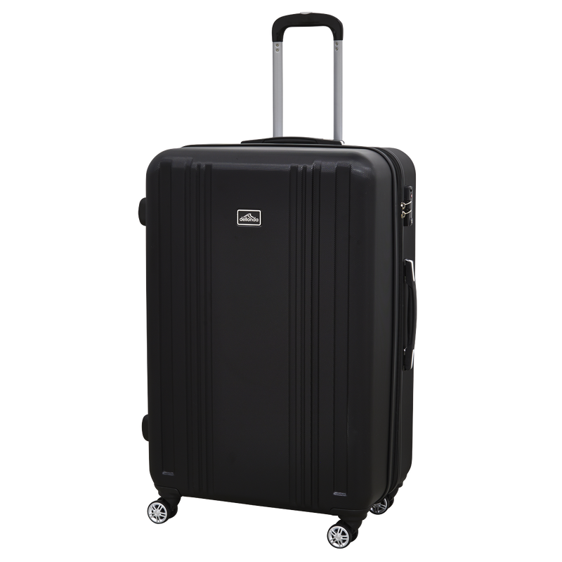 Dellonda DL11 Lightweight ABS Luggage Set with TSA Lock - Black - additional view 12