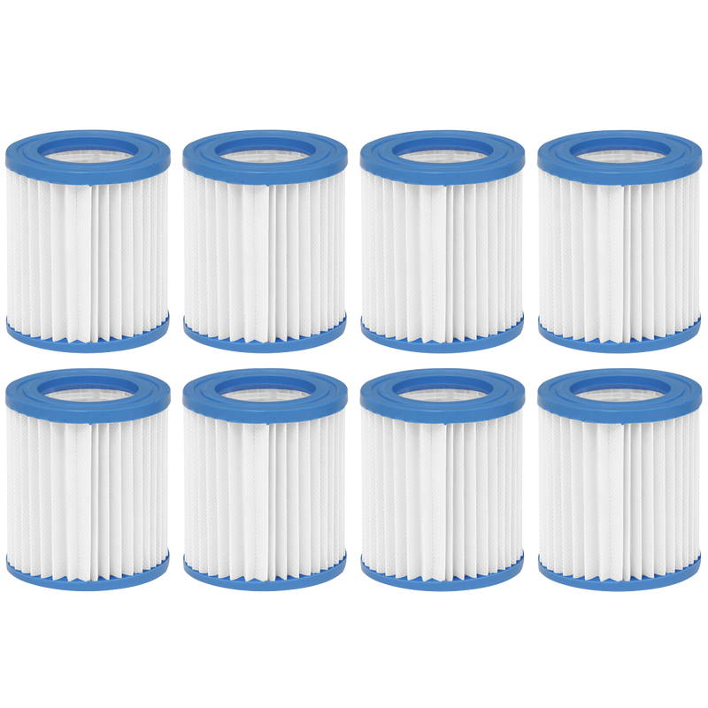Dellonda DL122 Swimming Pool Filter Cartridge - Pack of 8