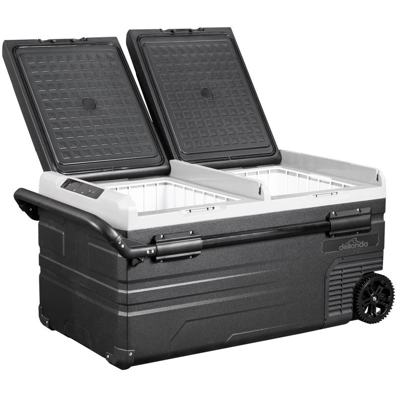 Dellonda DL128 Portable Fridge Freezer/Cool Box with LED Display 95L