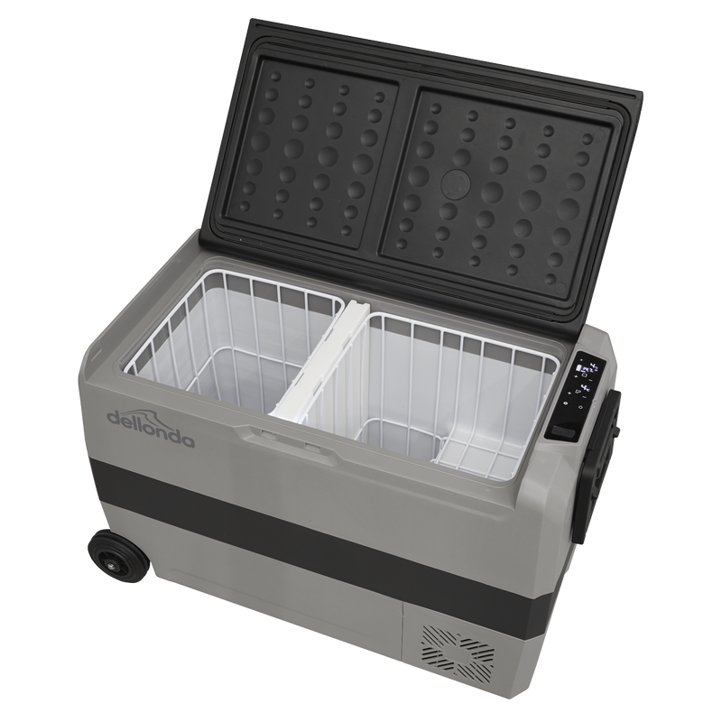 Dellonda DL132 Portable Fridge Freezer/Cool Box with LED Display & AC/DC 230V Adaptor 50L - additional view 4