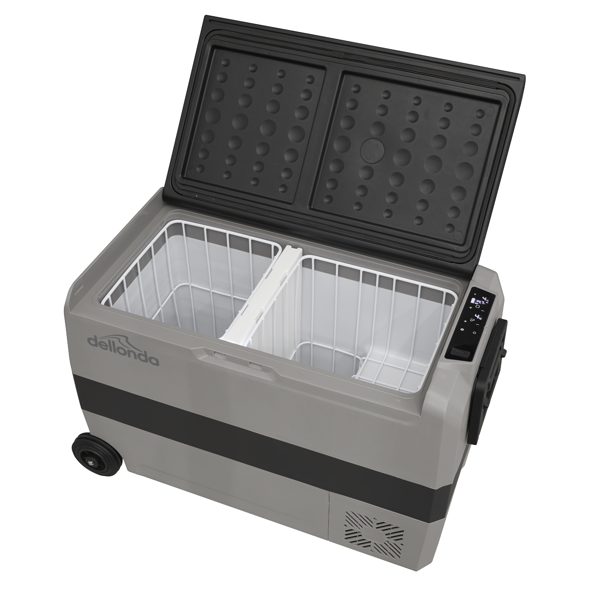 Dellonda DL132 Portable Fridge Freezer/Cool Box with LED Display & AC/DC 230V Adaptor 50L - additional view 4