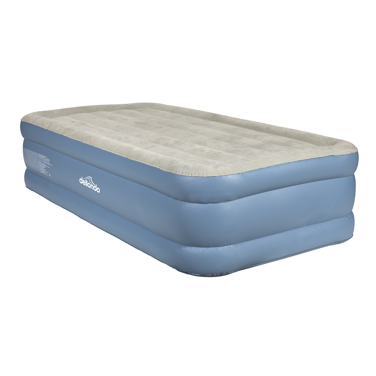 Dellonda DL146 Raised Air Bed with Built-in Electric Pump & Storage Bag - Single
