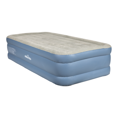 Dellonda DL146 Raised Air Bed with Built-in Electric Pump & Storage Bag - Single