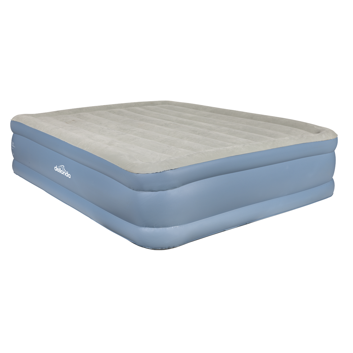Dellonda DL147 Raised Air Bed with Built-in Electric Pump & Storage Bag - Queen