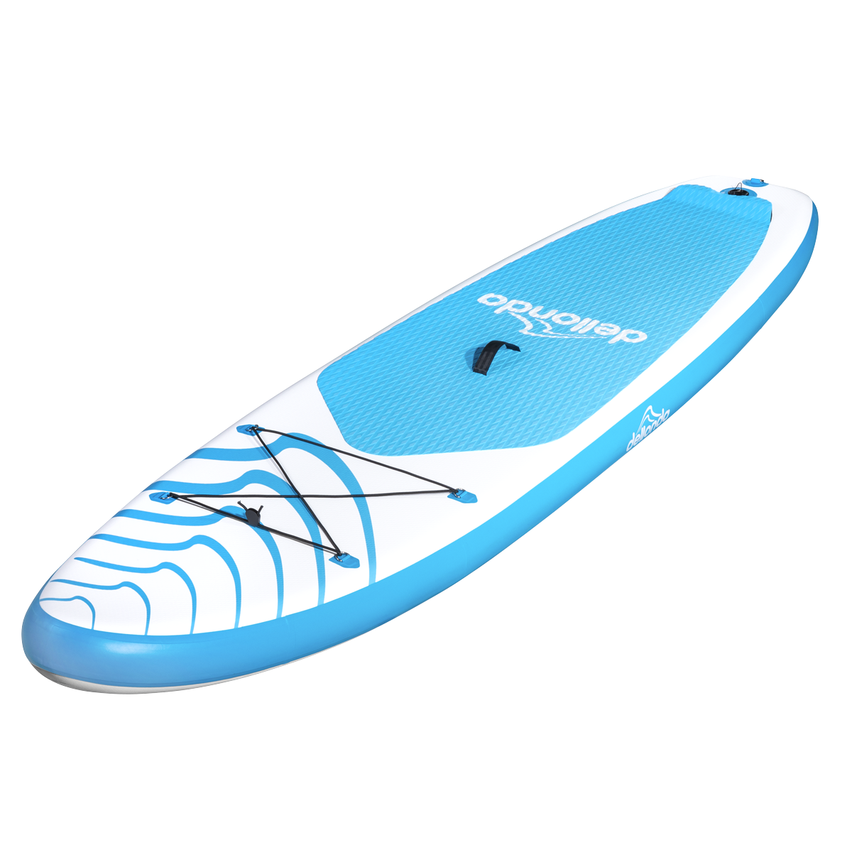 Dellonda DL152 Inflatable Stand-Up Paddle Board 10'6" - Light Blue/White - additional view 5