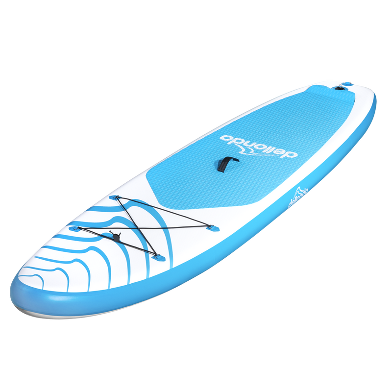 Dellonda DL152 Inflatable Stand-Up Paddle Board 10'6" - Light Blue/White - additional view 5