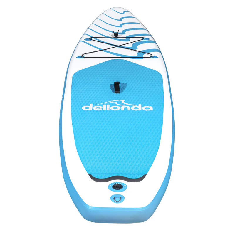 Dellonda DL152 Inflatable Stand-Up Paddle Board 10'6" - Light Blue/White - additional view 16