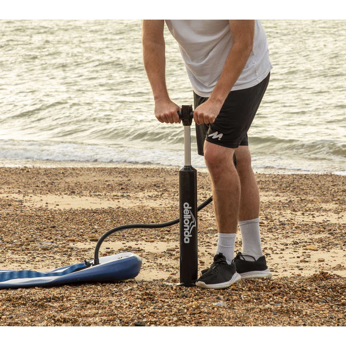Dellonda DL153 Inflatable Stand-Up Paddle Board 10'2" - Dark Blue/White - additional view 20