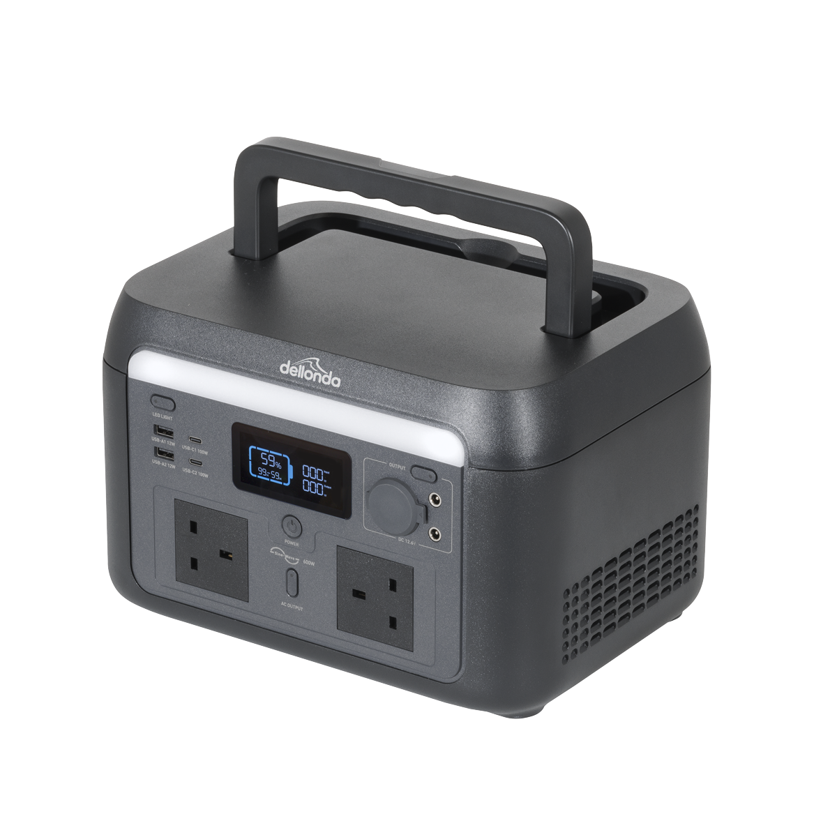 Dellonda DL161 Portable Power Station 600W - additional view 9
