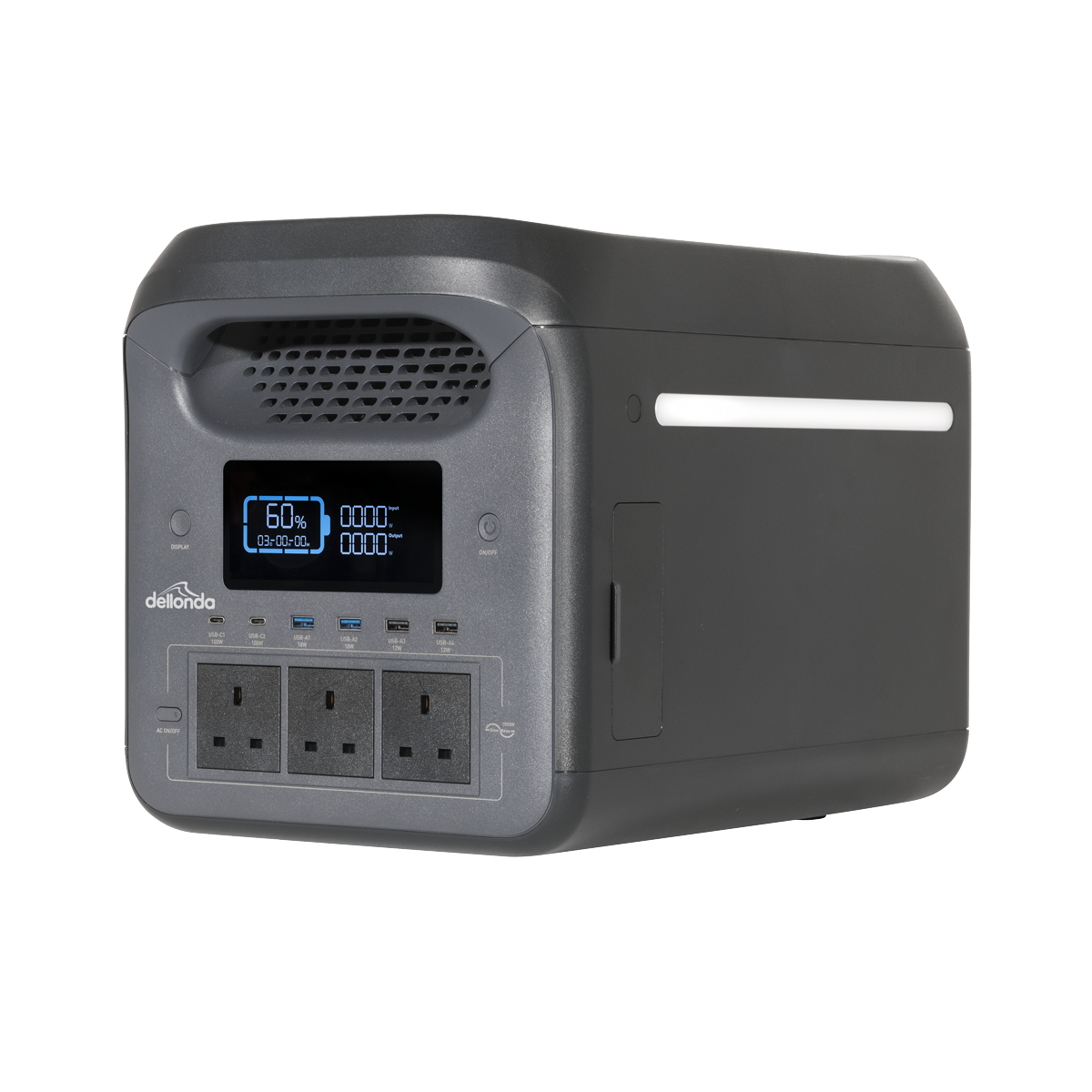 Dellonda DL162 Portable Power Station 1800W - additional view 4