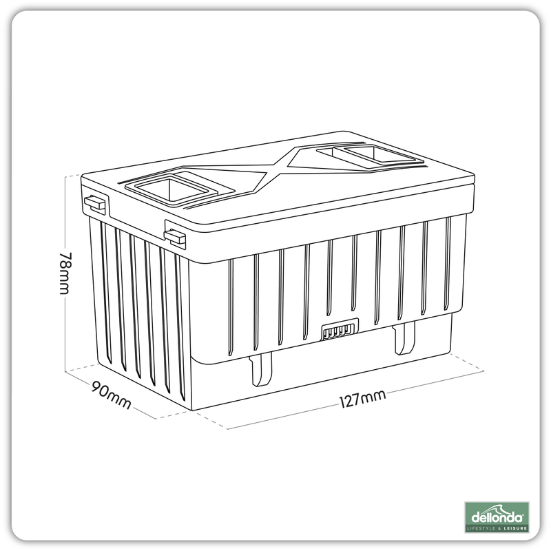 Dellonda DL169 Battery for Portable Fridges 11.1V - additional view 4