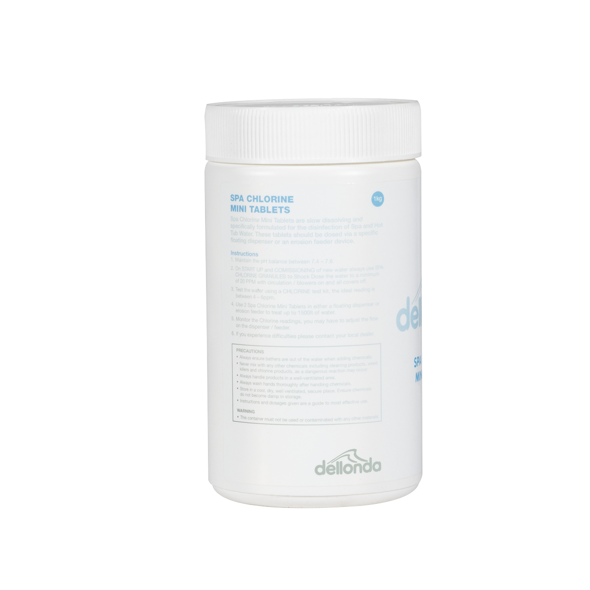 Dellonda DL51 Chlorine Mini Tabs for Hot Tubs/Spas & Swimming Pools 1kg - additional view 3