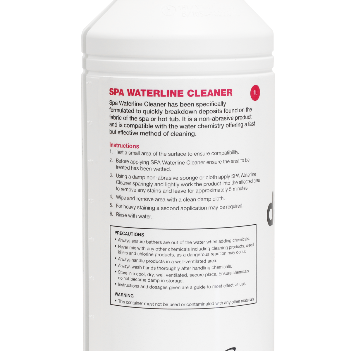 Dellonda DL58 Hot Tub/Spa Waterline/Surface Cleaner 1L - additional view 2