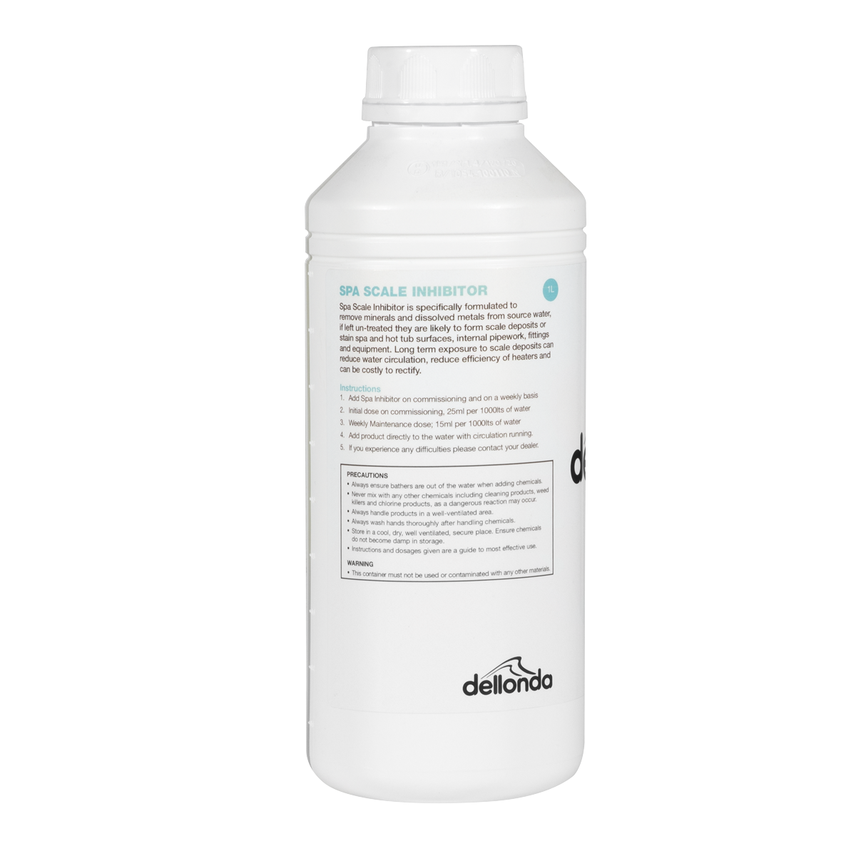 Dellonda DL59 Hot Tub/Spa Scale Inhibitor 1L - additional view 2