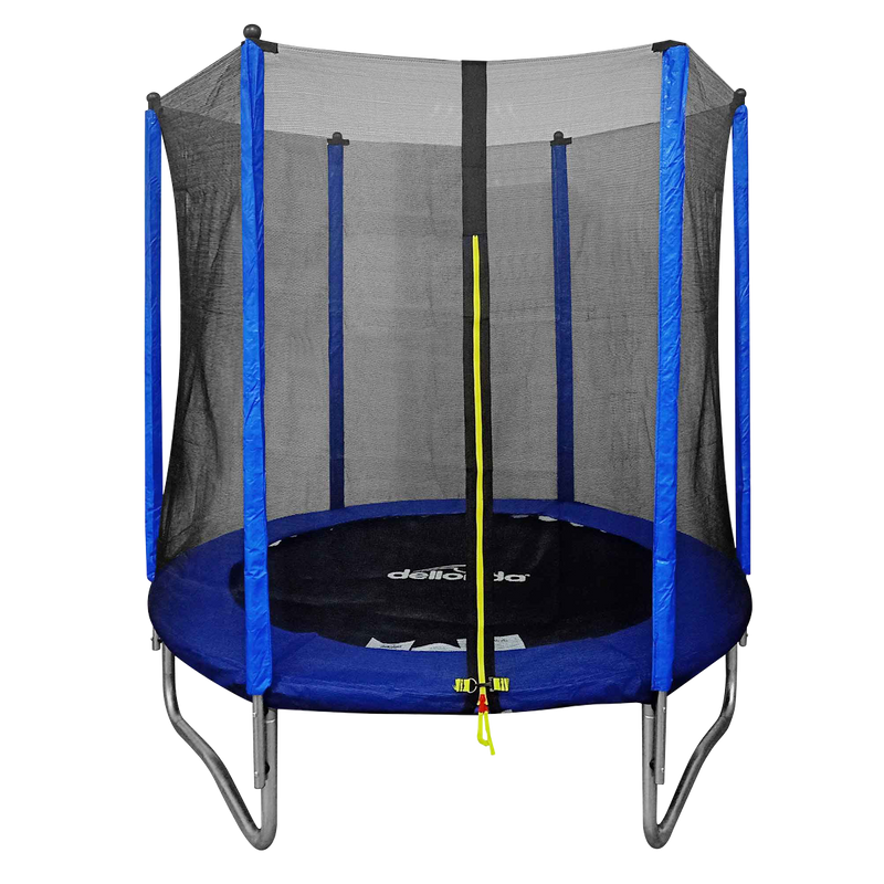 Dellonda DL66 Heavy-Duty Outdoor Trampoline with Safety Enclosure Net 6ft