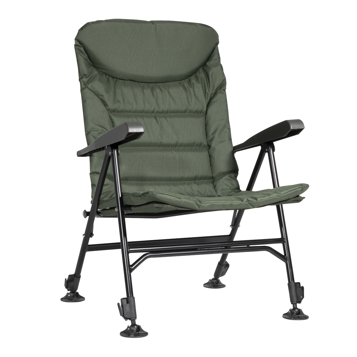 Dellonda DL74 Portable Reclining Chair with Armrests
