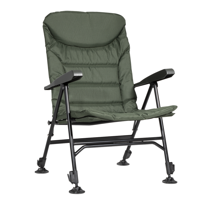 Dellonda DL74 Portable Reclining Chair with Armrests