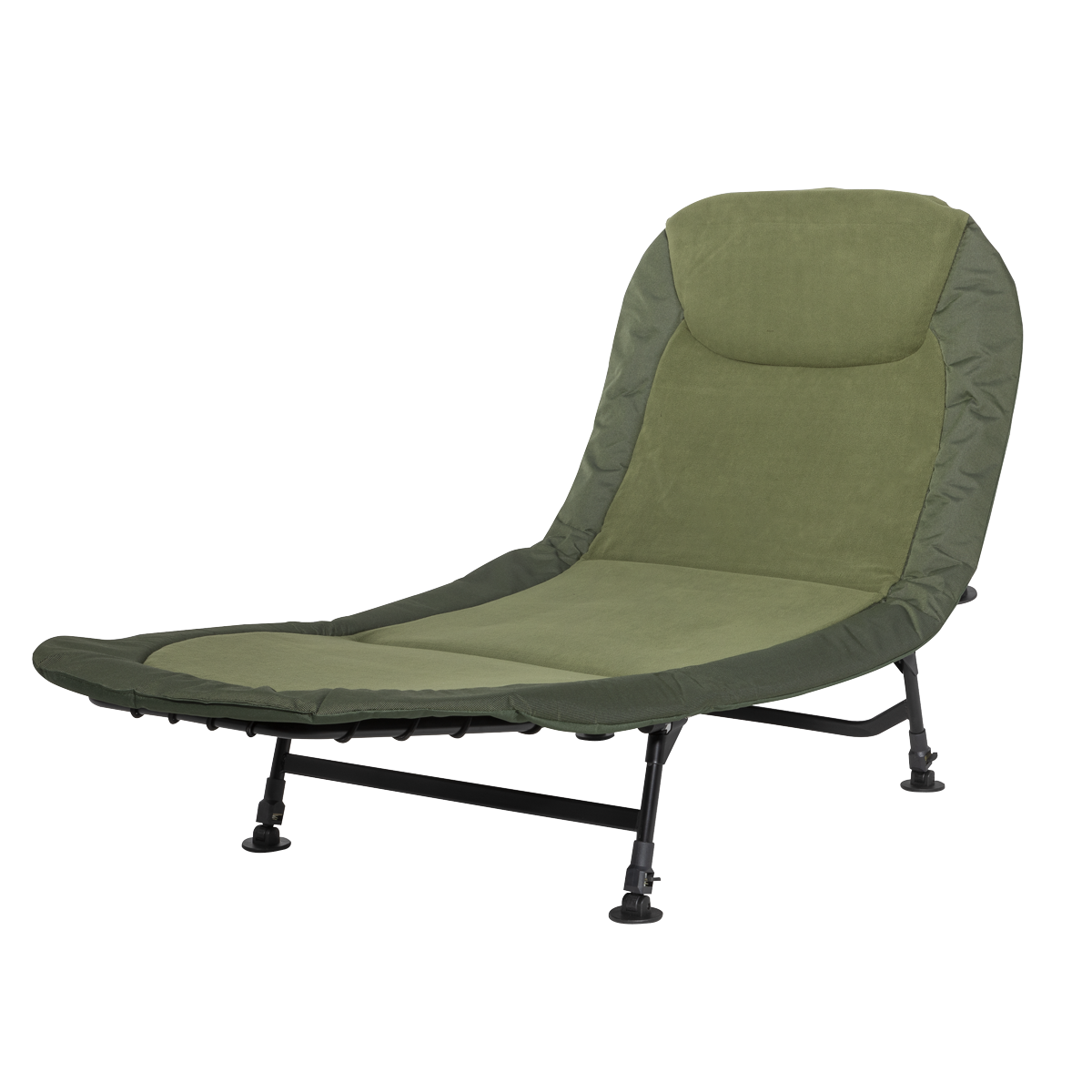 Dellonda DL77 Adjustable Bedchair with Fleece Mattress & Pillow - additional view 2